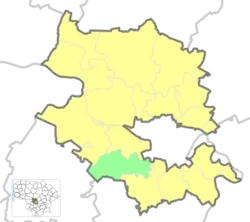 Location of Alšėnai Eldership
