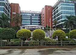 The Bagmane Tech Park houses many IT companies
