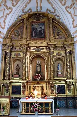 Main retable (17th century)