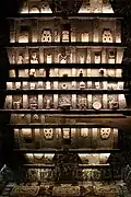 Prehispanic art altar