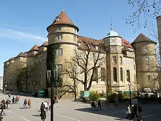 View from Schlossplatz