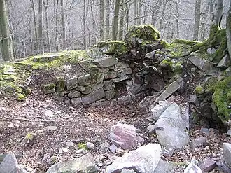 Remains of wall.