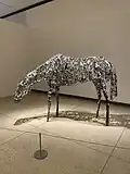 Aluminum Horse By Deborah Butterfield. Taken at the Museum of Art, Balboa Park, 2024.