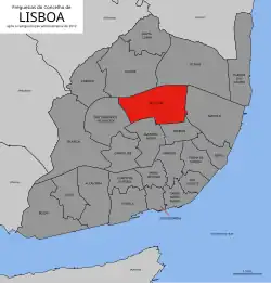 Location of Alvalade
