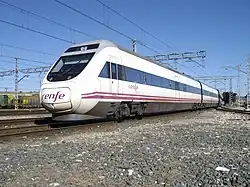 A Renfe Class 120 train