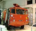 FV652 Salamander airport crash tender at the Royal Air Force Museum London