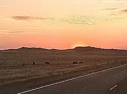 Looking West From US Highway 212