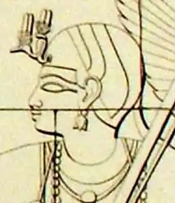 Amanikhatashan as depicted in her tomb