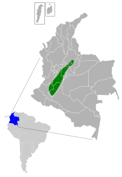 Map of range