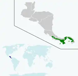 Map of range