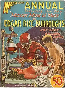 John Carter from Master Mind of Mars by Edgar Rice Burroughs, 1927