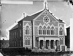 Capel Coffa Emrys, Porthmadog (1878; demolished c.1985)