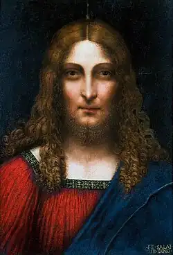 Salaì, Head of Christ the Redeemer (1511), Pinacoteca Ambrosiana, Milan.[151][152][31]