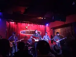 American Aquarium at Continental Club in Austin, Texas of January 2015