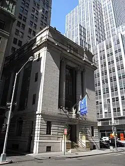 A Lower Manhattan office building