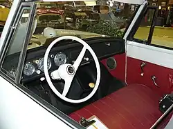 1962 Amphicar interior