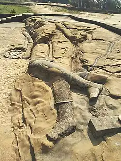The sleeping Anantashayi Vishnu, 9th century