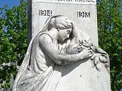 The monument to the dead, at Andechy