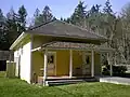 The old Anderson Island School