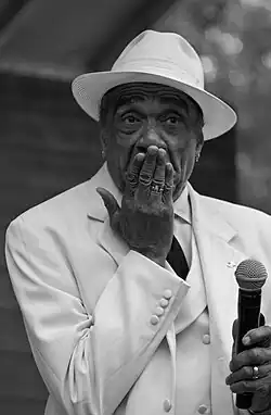 Williams at the 2010 Chicago Blues Festival