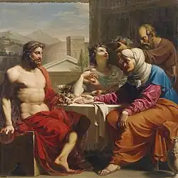 Jupiter, Mercury, Philemon, and Baucis