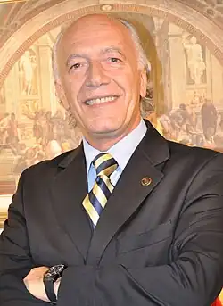 Andrés Benkö Kapuváry, PhD, Rector of the Universidad Americana.