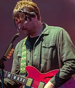 White performing with the Kaiser Chiefs in 2025
