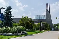 Exterior of the building