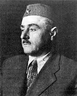 Formal photo of a mustachioed Andrija Hebrang