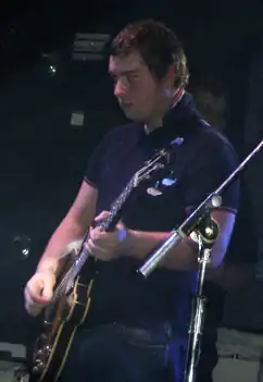Nicholson with Arctic Monkeys in 2006