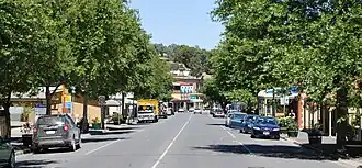 Murray St, the main street of Angaston