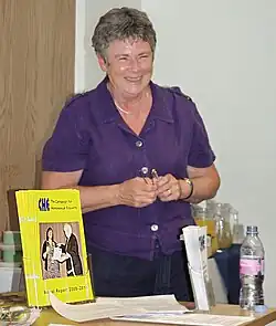Angela Mason, speaking at the CHE conference, 2010