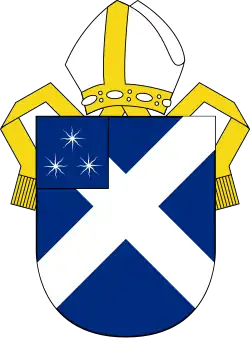 Coat of arms of the Anglican Diocese of Waiapu[120][121]