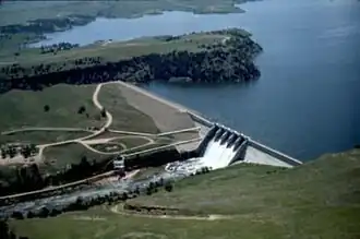 Angostura Dam and Reservoir