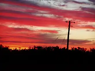 Sunset in Pallamallawa