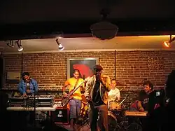 Performing in 2008