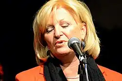 Anita Meyer performing live in December 2011