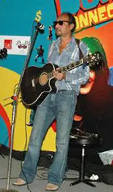 Dutt performing in 2006