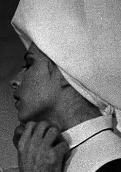 Ann Crumb in a scene from Witkacy's The Madman and the Nun (ca. 1979)