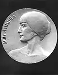 Anna Akhmatova. Medal