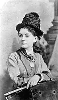 Anna Ruby Nichols for whom the falls are named, 1865