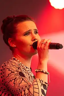 Anne Mattila at the Kiuruvesi Iskelmäviikko music event (2018)