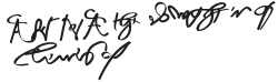 Anne of Cleves's signature
