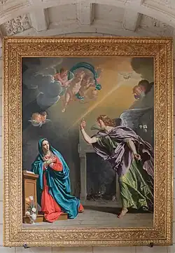 Annunciation, c.&nbsp;1636, Saint-Jean-Baptiste de Montrésor Church