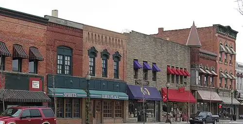 West side of Washington, south of Burdick