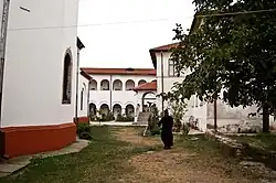 Interior courtyard
