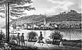 Bad Schandau around 1850