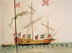 The pinnace Saker