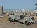 White truck in Iquique, Chile