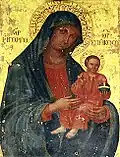 Vergine col Bambino inside the cathedral by Antonio Filocamo.
